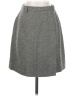 Ann Taylor Chevron-herringbone Gray Formal Skirt Size 4 - photo 1