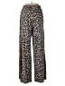 H&M Animal Print Brown Casual Pants Size S - photo 2