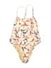 Some Days Lovin Paisley Ivory One Piece Swimsuit Size XS - photo 1
