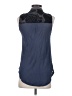 Tiny Blue Sleeveless Blouse Size S - photo 2