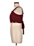 Unbranded Burgundy Sleeveless Top Size L (estimated) - photo 5