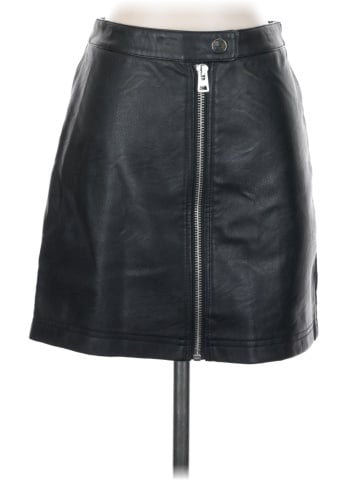 Topshop Faux Leather Skirt (view 1)