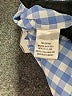 UNTUCKit 100% Cotton Checkered-gingham Blue Long Sleeve Button-Down Shirt Size 6 - photo 8