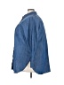 Talbots 100% Cotton Blue 3/4 Sleeve Button-Down Shirt Size 3X - photo 5
