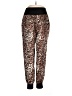 Cinq à Sept 100% Polyester Animal Print Brown Casual Pants Size M - photo 1