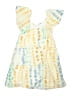 Zara Tie-dye Yellow Dress Size 11 - 12 - photo 2