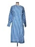 FRAME 100% Cotton Stripes Blue Casual Dress Size M - photo 1