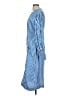 FRAME 100% Cotton Stripes Blue Casual Dress Size M - photo 5