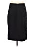 Theory Solid Black Wool Skirt Size 0 - photo 2