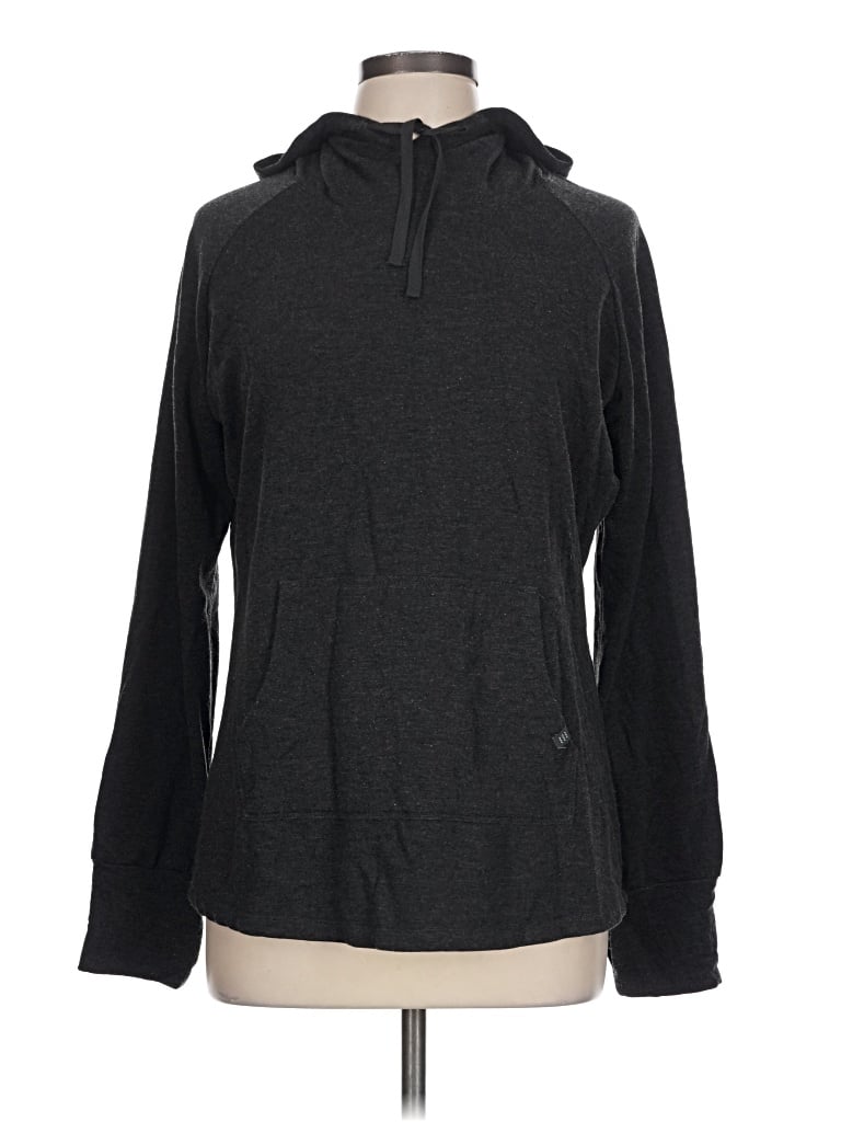Pre-owned Free Fly Pullover Hoodie In Black