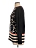 Laurel Animal Print Black Wool Pullover Sweater Size 10 - photo 5