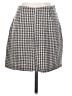 Shein Houndstooth Gray Casual Skirt Size 4 - photo 2