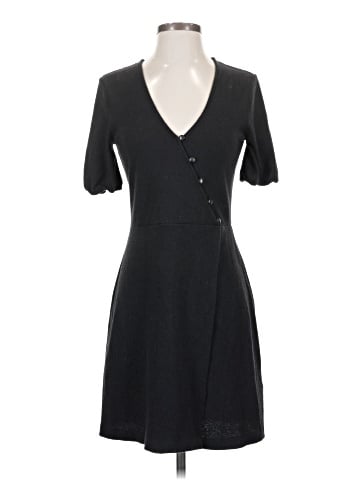 Madewell Cross-Front Button Dress (view 1)