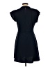 BCBGeneration Solid Blue Casual Dress Size L - photo 2