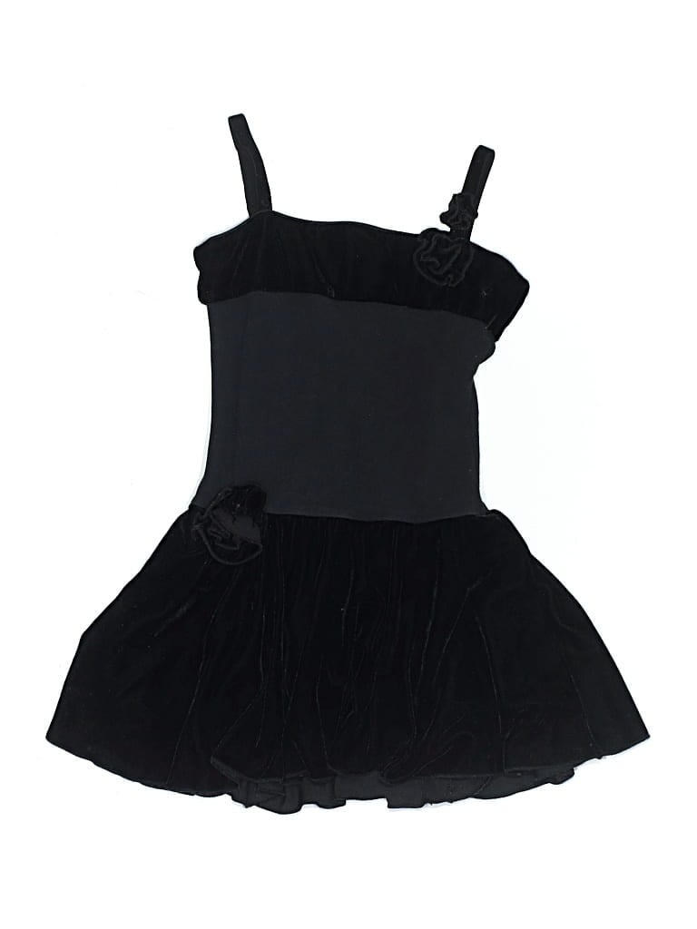Pre-owned Assorted Brands Kids' Dress In Black