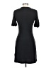 Madewell Solid Black Cross-Front Button Dress Size XS - photo 2