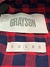Grayson Plaid Red Long Sleeve Button-Down Shirt Size Med (3) - photo 4