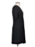 Madewell Solid Black Cross-Front Button Dress Size XS - photo 4