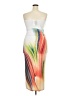 Bump Biddy Graphic White Cocktail Dress Size 2X - photo 2