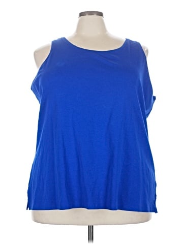 Isaac Mizrahi LIVE! Sleeveless T-Shirt (view 1)