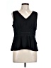 Lands' End Black Sleeveless Blouse Size L - photo 1
