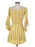 Sage 100% Rayon Yellow Casual Dress Size S - photo 2