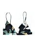 Roxy Print Black Swimsuit Top Size S - photo 1