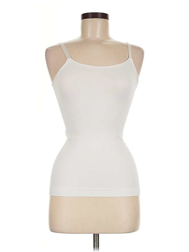 Pre-owned Underoutfit Tank Top Ivory Strapless Neckline Tops