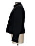 Zara Basic 100% Cotton Black Blazer Size L - photo 5