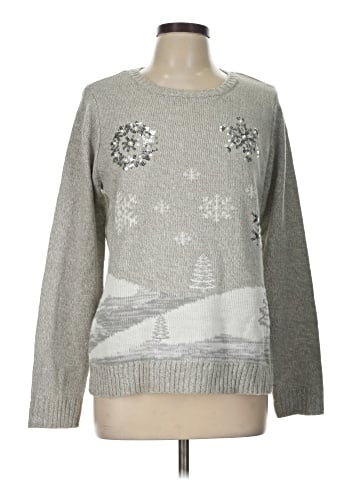 Karen Scott Pullover Sweater (view 1)