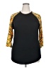 Lularoe Black 3/4 Sleeve Top Size XXL - photo 1