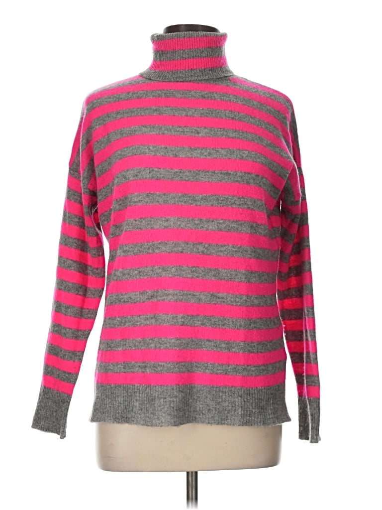 Pre-owned Jumper 1234 Cashmere Pullover Sweater In Pink