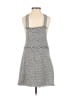Minkpink 100% Polyester Tweed Gray Casual Dress Size XS - photo 2