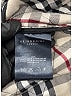 Burberry 100% Polyester Argyle Black Coat Size L - photo 7