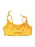 Kona Sol Stars Yellow Swimsuit Top Size 16 - photo 2