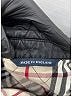 Burberry 100% Polyester Argyle Black Coat Size L - photo 5
