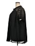 Torrid 100% Polyester Black Short Sleeve Blouse Size 3X Plus (3) - photo 5