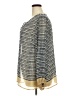 Rose + Olive 100% Polyester Tweed Ivory Long Sleeve Blouse Size 3X - photo 5