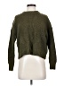 Madewell Solid Green Everett Rib-Play Pullover Sweater Size S - photo 1