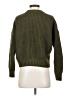 Madewell Solid Green Everett Rib-Play Pullover Sweater Size S - photo 2