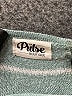 the pulse boutique Stripes Teal Pullover Sweater Size S - photo 7