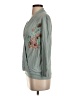 Akemi + Kin 100% Viscose Teal Long Sleeve Blouse Size XS - photo 5