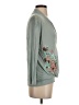 Akemi + Kin 100% Viscose Teal Long Sleeve Blouse Size XS - photo 4