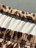 Unbranded Animal Print Brown Casual Skirt Size M - photo 4