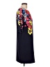 Ann Taylor LOFT 100% Polyester Print Blue Cocktail Dress Size L - photo 4