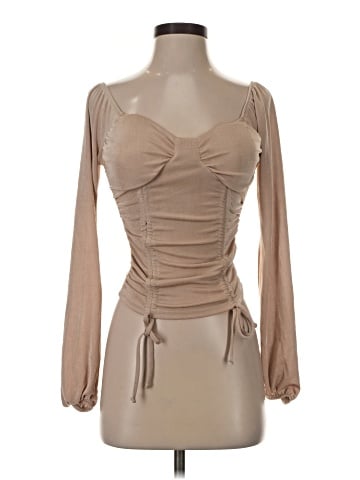 Almost Famous Long Sleeve Blouse (view 1)