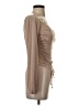 Almost Famous Tan Long Sleeve Blouse Size S - photo 4