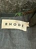 Rhode 100% Cotton Floral Black Cocktail Dress Size S - photo 7