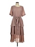 Blush Brown Casual Dress Size L - photo 1