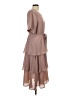 Blush Brown Casual Dress Size L - photo 4